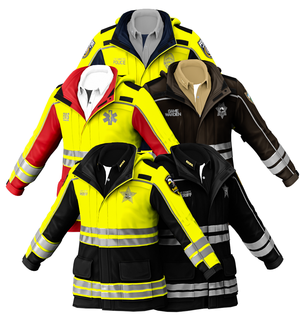 First responder parka clearance