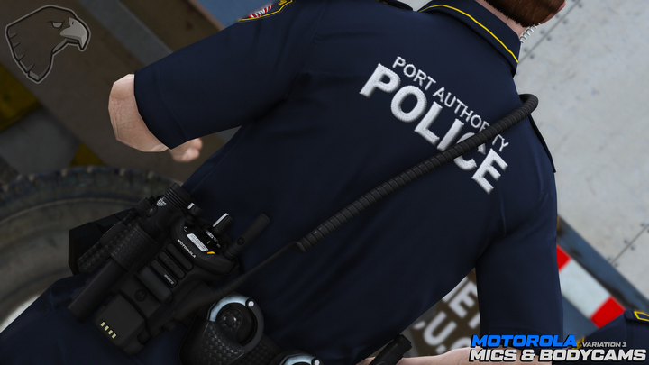 Motorola XVE500 Mikrofone und V300 Bodycams