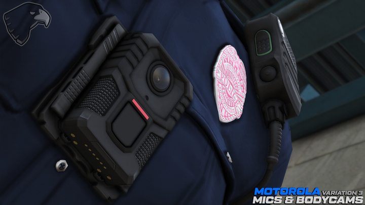 Motorola XVE500 Mikrofone und V300 Bodycams