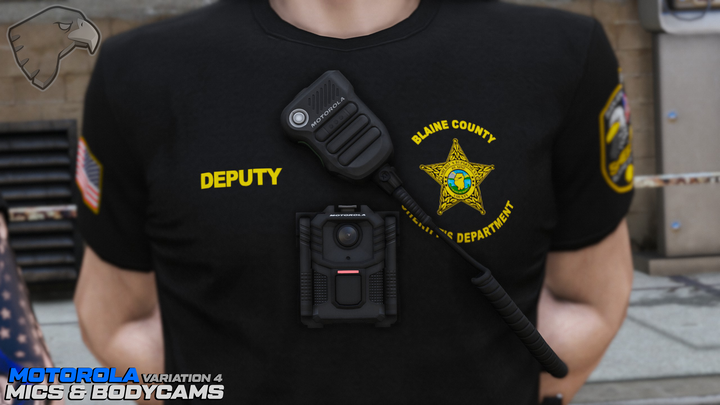 Motorola XVE500 Mikrofone und V300 Bodycams