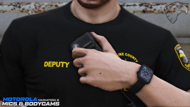 Motorola XVE500 Mikrofone und V300 Bodycams