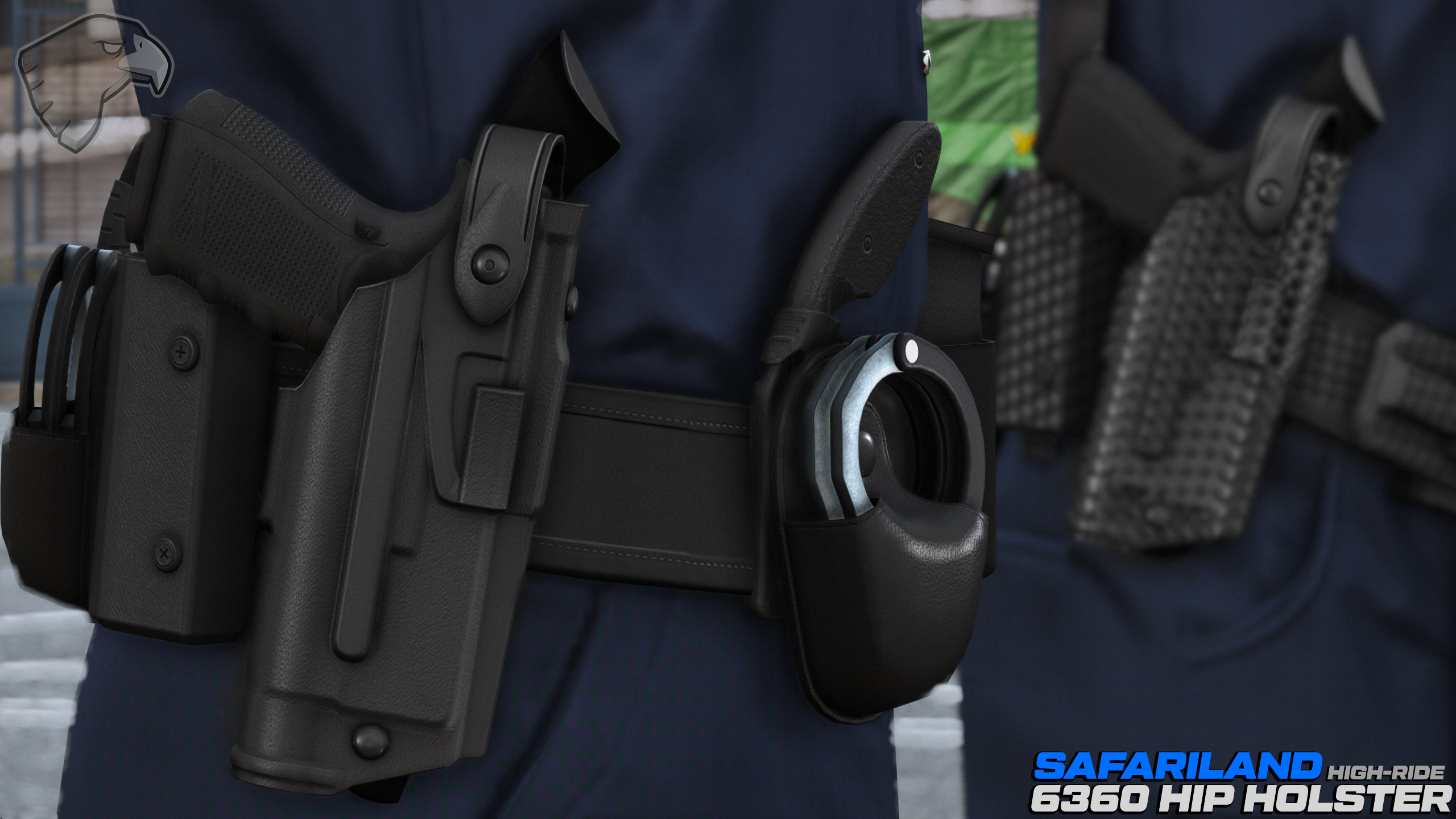 thumbnail image 2 of Safariland 6360 RDS Level 3 Duty Holster – For SIG Sauer P320 M18, 9mm, Black, Right Hand 2 of 5