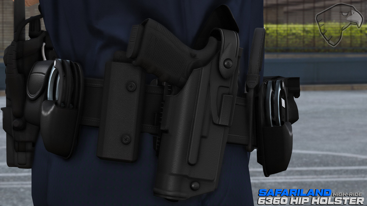 Safariland 6360(+RDS) Holsters de hanche et de jambe tombante 