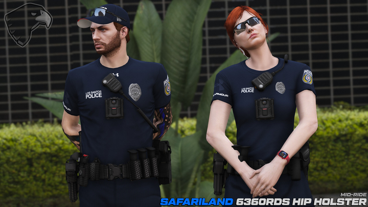 Safariland 6360(+RDS) Holsters de hanche et de jambe tombante 