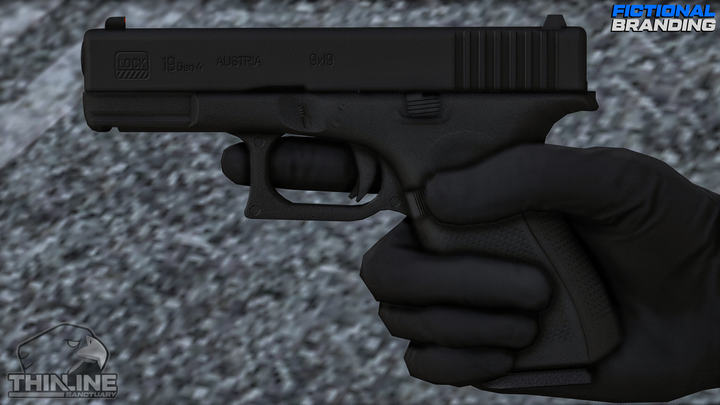 Glock 19 Gen 4 &amp; Safariland 7378 7TS ALS Holster 