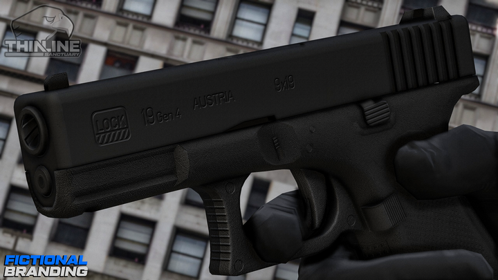 Glock 19 Gen 4 &amp; Safariland 7378 7TS ALS Holster 