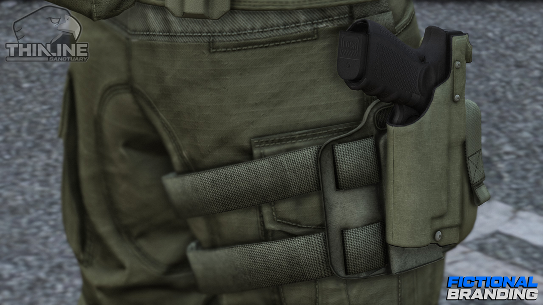 Kampfgürtel- und Holsterpaket