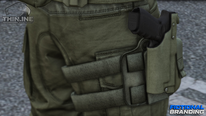 Kampfgürtel- und Holsterpaket