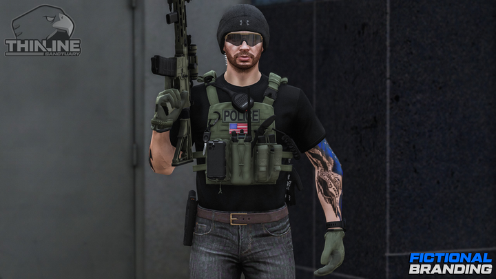 Support de plaque Crye AVS