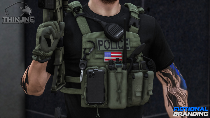 Support de plaque Crye AVS