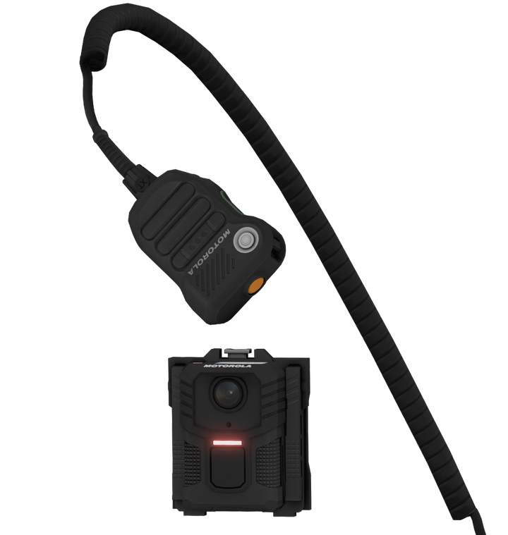 Motorola XVE500 Mikrofone und V300 Bodycams