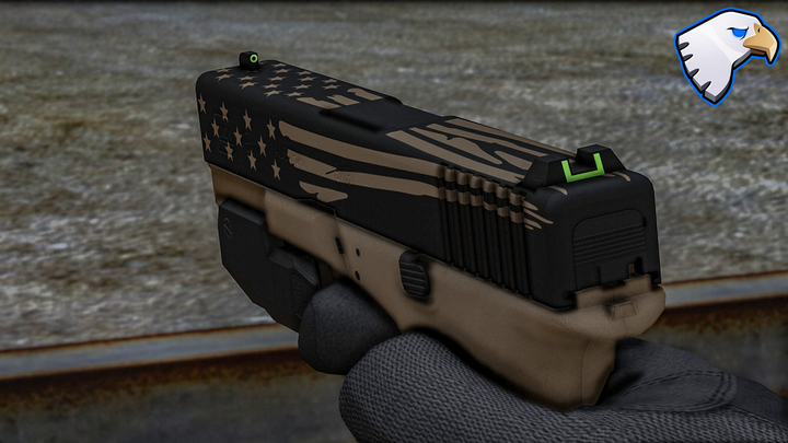 Glock 19 Gen 4 &amp; Safariland 7378 7TS ALS Holster 