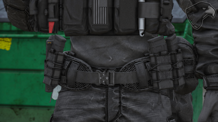 Kampfgürtel- und Holsterpaket