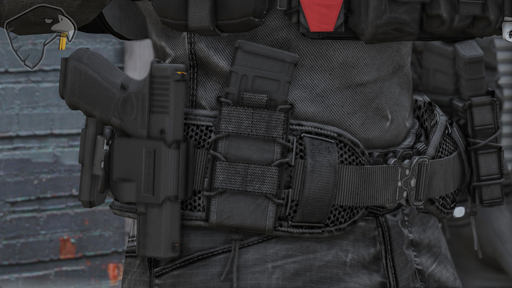 Kampfgürtel- und Holsterpaket