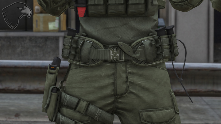 Kampfgürtel- und Holsterpaket
