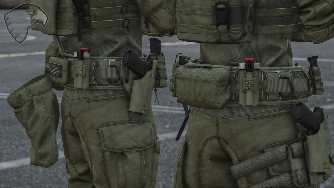 Kampfgürtel- und Holsterpaket