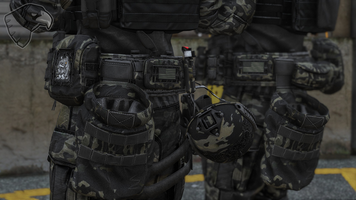 Kampfgürtel- und Holsterpaket