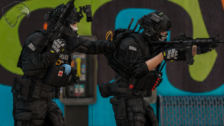 Kampfgürtel- und Holsterpaket