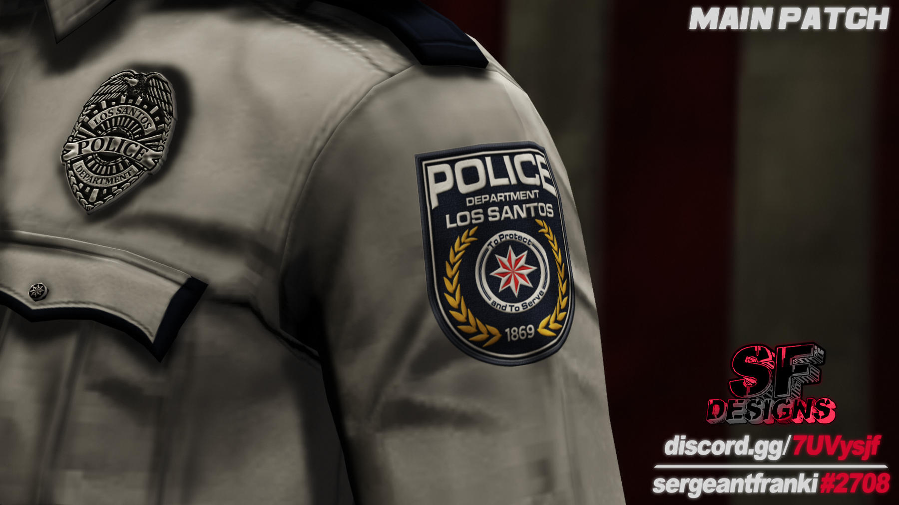 Lspd Patch Ranks LSPD Uniform Package – ThinLineSanctuary