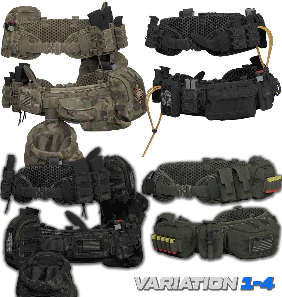 Kampfgürtel- und Holsterpaket