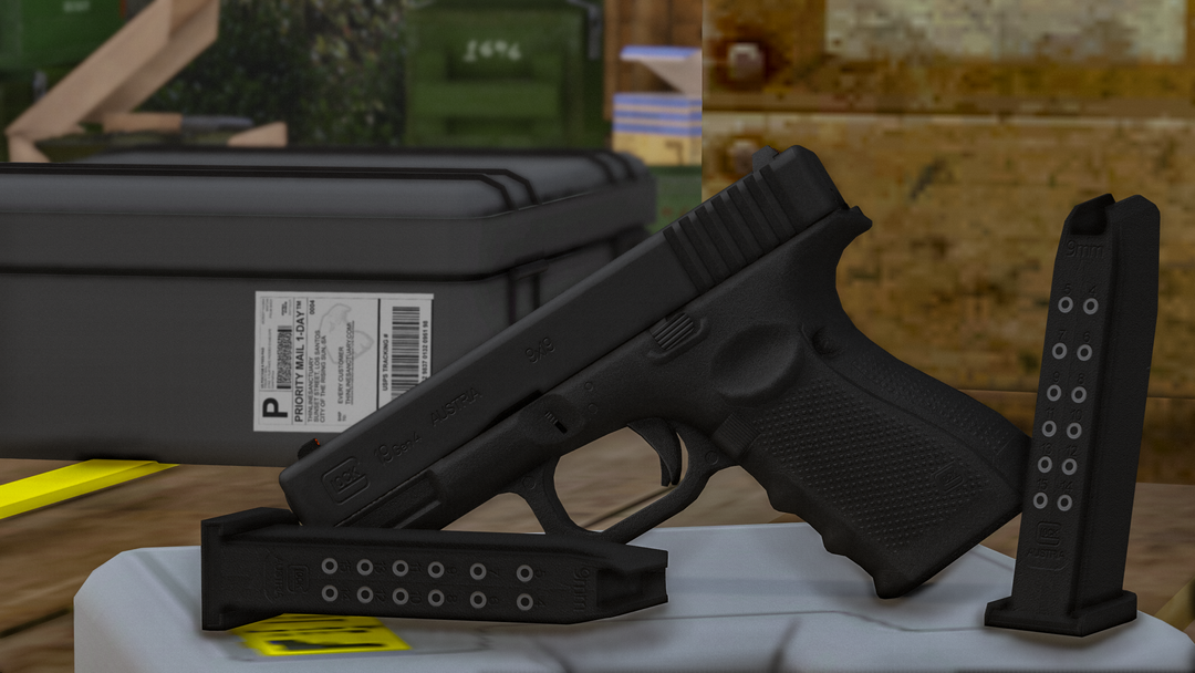Glock 19 Gen 4 &amp; Safariland 7378 7TS ALS Holster 