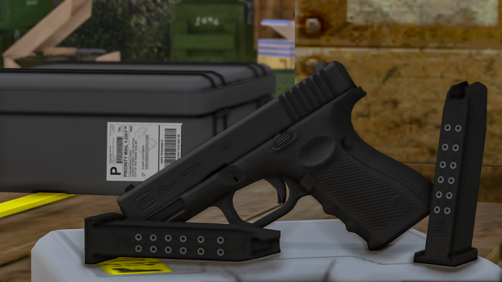 Glock 19 Gen 4 &amp; Safariland 7378 7TS ALS Holster 