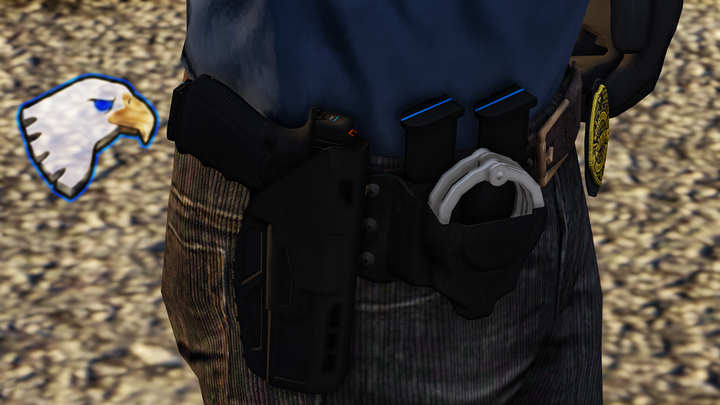 Glock 19 Gen 4 &amp; Safariland 7378 7TS ALS Holster 