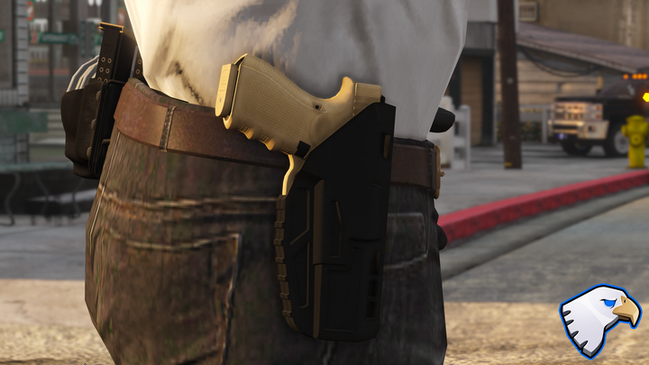 Glock 19 Gen 4 &amp; Safariland 7378 7TS ALS Holster 