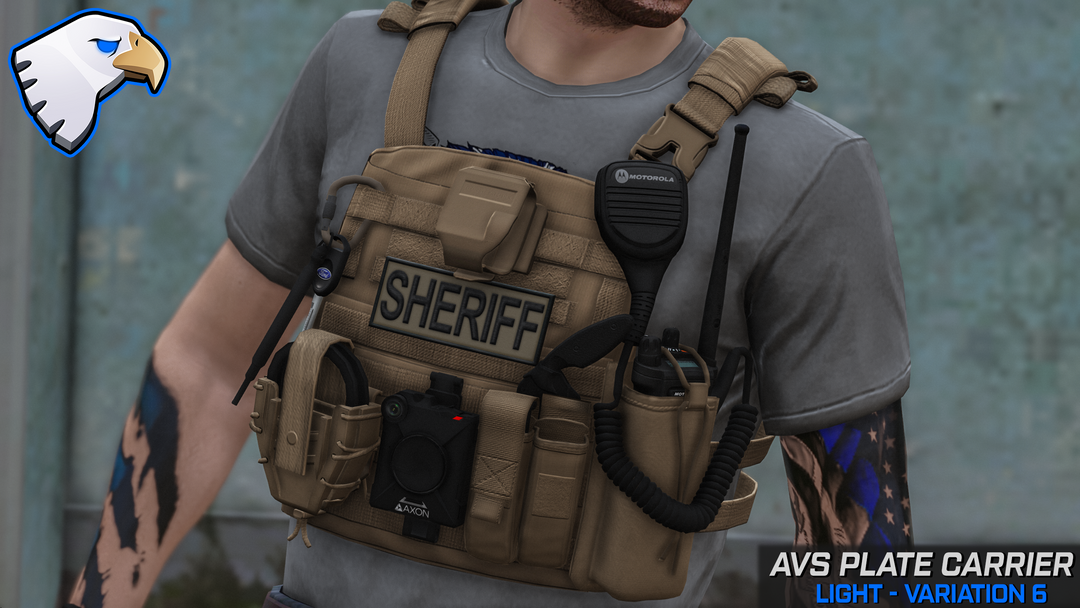 Support de plaque Crye AVS