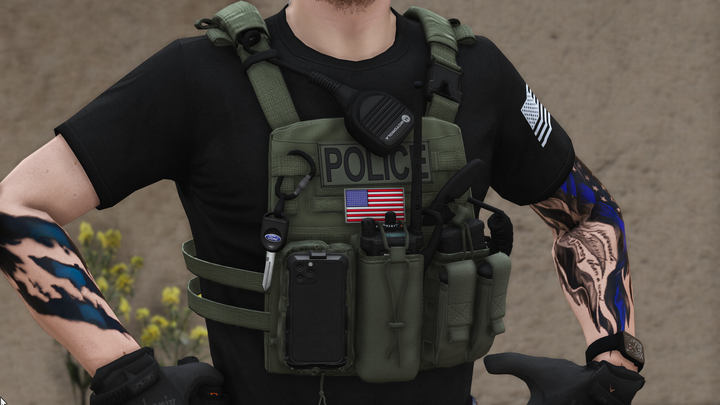 Support de plaque Crye AVS