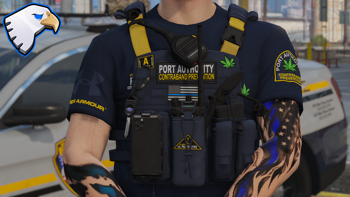 Support de plaque Crye AVS