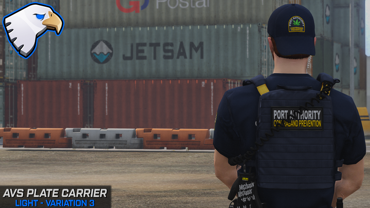 Support de plaque Crye AVS